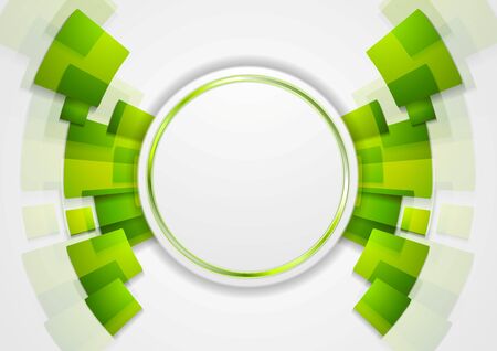 Green shiny hi-tech background. Vector designのイラスト素材