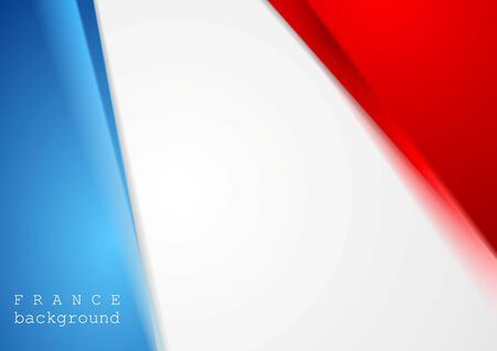 Corporate bright abstract background. French colors. Vector designのイラスト素材