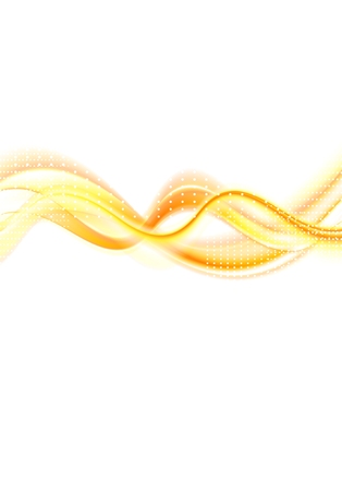 Abstract orange vibrant wavy background. Vector designのイラスト素材