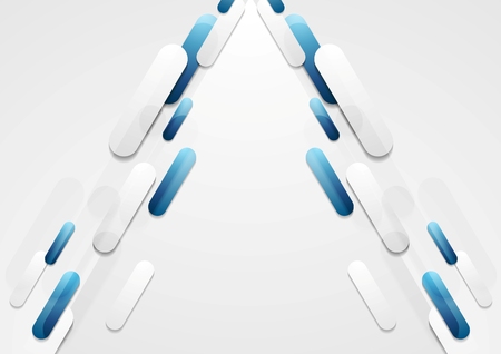 Abstract blue grey geometric tech backgroundのイラスト素材