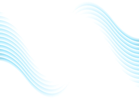 Blue abstract wavy background. Vector designのイラスト素材
