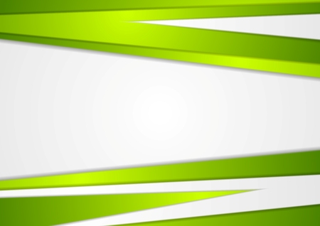 Abstract corporate green stripes concept background. Vector designのイラスト素材