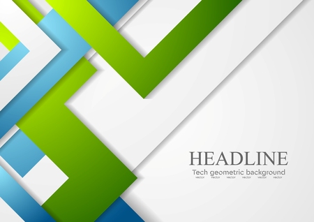 Bright geometric corporate tech background. Vector designのイラスト素材
