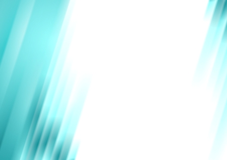 Turquoise blurred stripes bright corporate background. Vector abstract designのイラスト素材