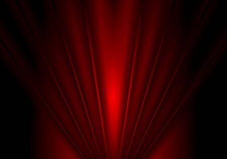 Dark red glow beams abstract background. designのイラスト素材