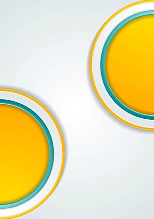 Abstract tech geometric corporate background. Vector graphic template designのイラスト素材