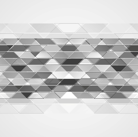 Abstract grey tech geometric background. Vector designのイラスト素材