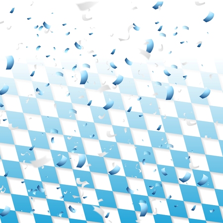 Oktoberfest (Octoberfest) abstract background with confetti. Vector designのイラスト素材