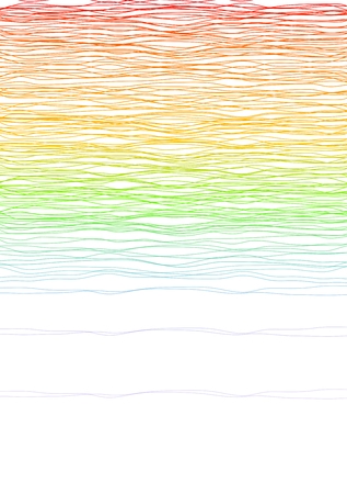 Colorful abstract lines. Bright rainbow threads designのイラスト素材