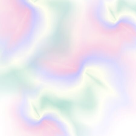 Holographic neon foil smooth gradient abstract background. Trend 80s, 90s vector designのイラスト素材