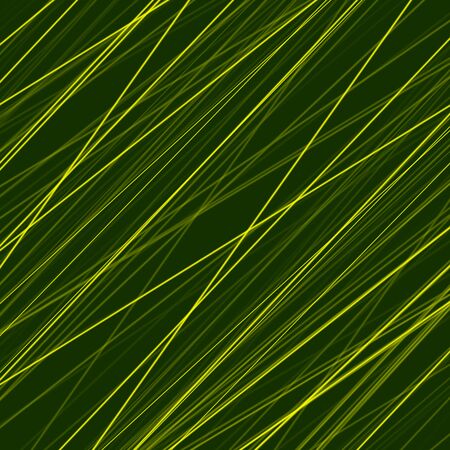 Abstract green neon lines background. design illustration