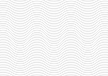 Abstract modern white waves and lines pattern. futuristic templateのイラスト素材
