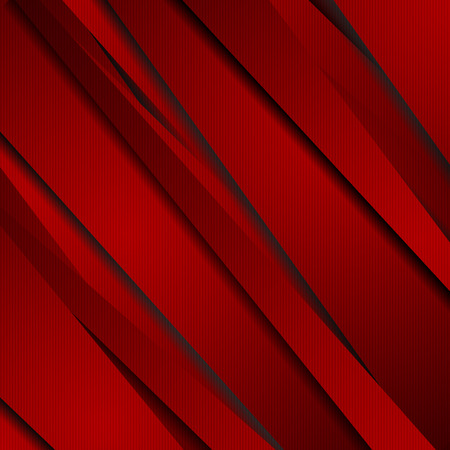 Red abstract tech corporate diagonal stripes background. Vector designのイラスト素材