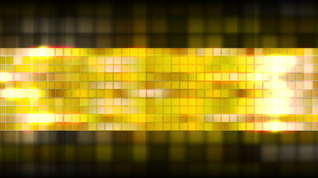 Bright golden shiny squares mosaic glowing backgroundの写真素材