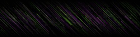 Futuristic technology modern banner graphic design with green violet lines. Abstract geometric background. Vector web header illustrationのイラスト素材