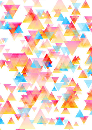 Holographic glossy geometric abstract tech background.のイラスト素材