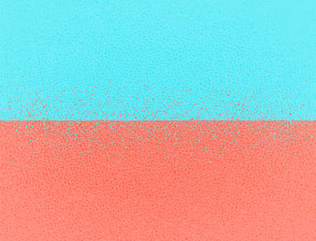 Abstract contrast grunge minimal bright pink and turquoise background. Punchy pastel style vector...