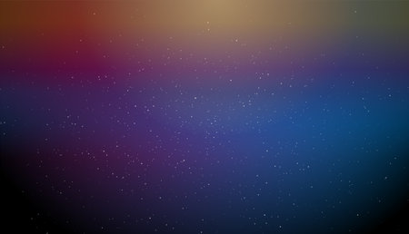 Night starry sky abstract background. Vector galaxy designのイラスト素材
