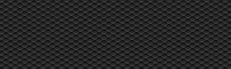 Black hexagonal texture abstract technology background. Dark geometric futuristic design. Vector illustrationのイラスト素材