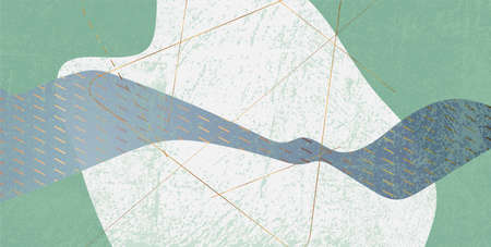 Minimal abstract geometric grunge pastel