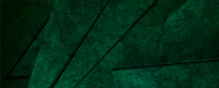 Abstract dark green grunge corporate material texture background. vector design