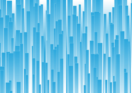 Blue and white stripes geometric tech abstract background. vector graphic designのイラスト素材