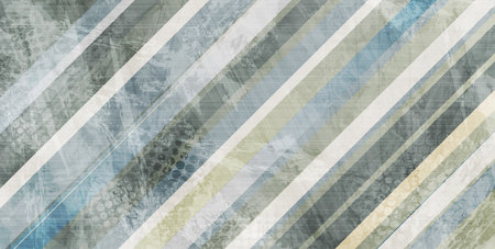 Multicolored diagonal grunge stripes abstract geometric tech background. vector design