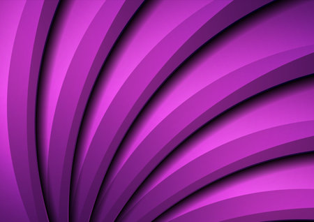 Bright purple abstract waves elegant background. vector designのイラスト素材