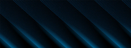 Blue minimal lines abstract futuristic tech background. Vector digital art banner designのイラスト素材