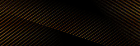 Golden geometric lines abstract hi-tech background. Vector banner designのイラスト素材