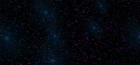 Futuristic tech background with small lines and dots. Blue purple abstract vector designのイラスト素材