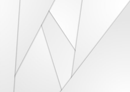 Gray white abstract minimal corporate background. Vector designのイラスト素材