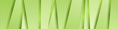 Bright green stripes and lines. Abstract corporate tech background. Vector digital banner designのイラスト素材