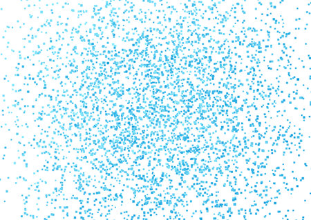 Blue small square dots abstract background. Vector designのイラスト素材