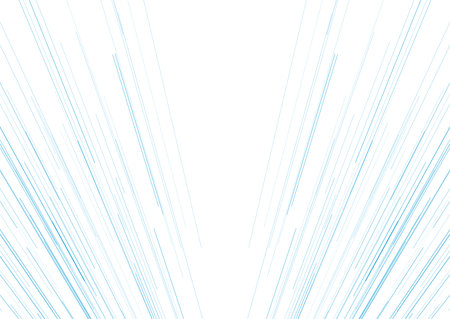 Blue minimal lines abstract futuristic tech background. Vector digital art designのイラスト素材