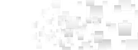 Abstract gray tech geometric background with glossy squares. Vector digital banner designのイラスト素材