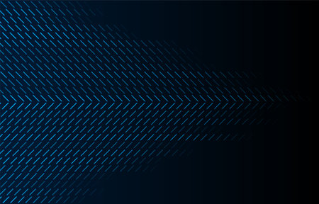 Blue minimal glowing tech background with geometric lines. Vector designのイラスト素材