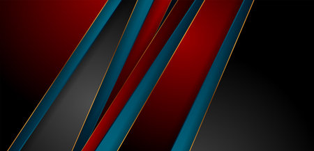 Abstract corporate material background with golden lines. Vector graphic designのイラスト素材