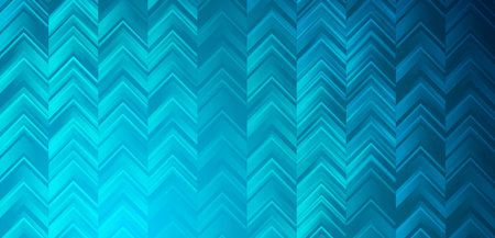Technology abstract background with bright blue arrows. Abstract geometric vector designのイラスト素材