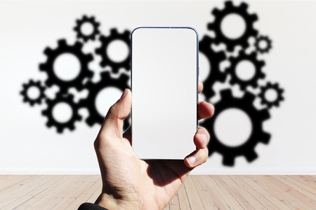 Modern technology for businessの写真素材