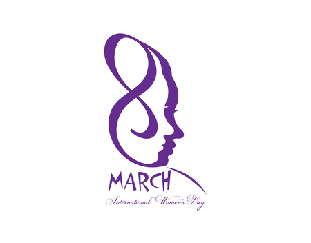 backgorund on the occasion of the Women's Day celebration March 8のイラスト素材