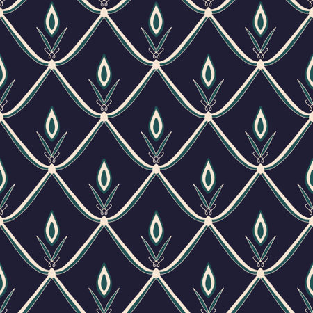 Seamless vector pattern. Modern stylish texture. Geometric background.の写真素材