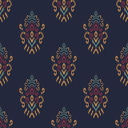 Ethnic boho ornament. Seamless pattern. Tribal motif. Vector illustration for web design or print.の写真素材