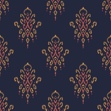 Ethnic boho ornament. Seamless pattern. Tribal motif. Vector illustration for web design or print.の写真素材