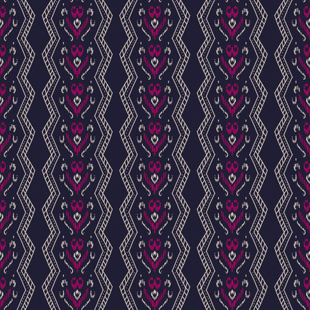 Ethnic boho seamless pattern. Tribal pattern. Folk motif. Textile rapport.の写真素材