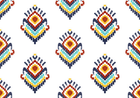 Ukrainian ethnic embroidery. Seamless pattern.