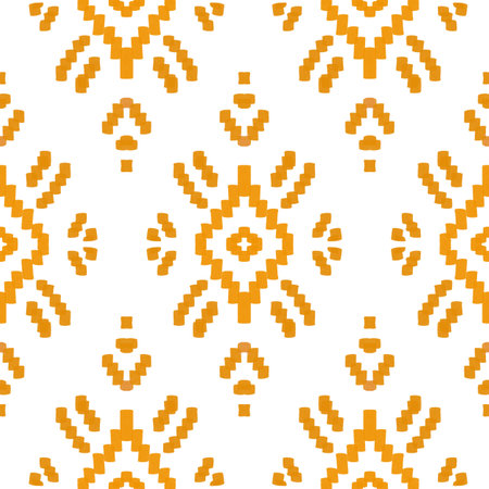 Ethnic boho seamless pattern. Traditional ornament. Tribal pattern. Folk motif. Can be used for wallpaper, textile, wrapping, web page background.の写真素材