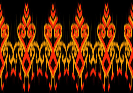 ikat, ethnic, ikat pattern, geometric pattern, native patterns, tribal pattern, boho pattern, motif pattern, aztec pattern, textile pattern, fabric pattern, carpet pattern, mandalaの写真素材