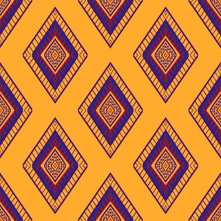 Ethnic boho seamless pattern. Patchwork texture. Weaving. Traditional ornament. Tribal pattern. Folk...