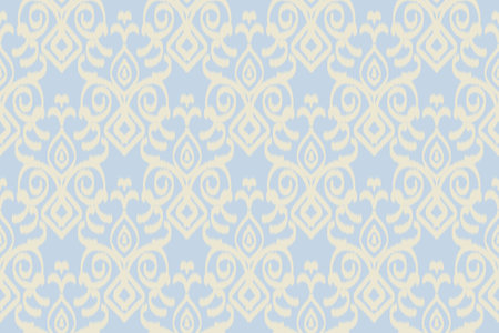 backgroundIkat Flower Pattern Ethnic Geometric native tribal boho motif aztec textile fabric carpet mandalas Africanの写真素材